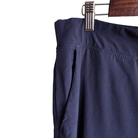 Athleta Pants Women's 16 Blue Brooklyn Ankle Pant Lightweight Pockets - Picture 4 of 10